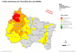 Vignette Image 1 : Indice sécheresse de l'humidité des sols - mai 2025 - décade 1
