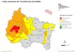 Vignette Image 1 : Indice sécheresse de l'humidité des sols - juin 2025 - décade 1