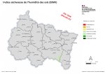 Vignette Image 2 : Indice s&eacute;cheresse de l'humidit&eacute; des sols - mai 2026 - d&eacute;cade 2