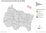 Vignette Image 3 :  Indice s&eacute;cheresse de l'humidit&eacute; des sols - avril 2026 - d&eacute;cade 3