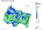 Vignette Image 6 : Nombre de jour avec gel&eacute;e - avril 2026