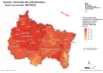 Vignette Image 4 : Hauteur mensuelle des précipitations (écart à la Normale, 1991 - 2023) - mars 2025