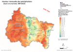 Vignette Image 5 : Hauteur mensuelle des précipitations (écart à la Normale, 1991 - 2023) - avril 2025