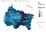 Vignette Image 5 : Précipitation maximale tombée en 24H en septembre 2025