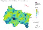 Vignette Image 5 : Pr&eacute;cipitation maximale tomb&eacute;e en 24H en aout 2026 