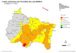 Vignette Image 9 : Indice s&eacute;cheresse de l'humidit&eacute; des sols - mai 2026