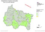 Vignette Image 5 : Température moyenne mensuelle (écart à la normale 1991-2023) - septembre 2025