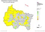 Vignette Image 9 : Temp&eacute;rature moyenne mensuelle (&eacute;cart &agrave; la normale 1991-2023) - mai 2026