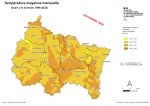 Vignette Image 6 :  Temp&eacute;rature moyenne mensuelle (&eacute;cart &agrave; la normale 1991-2023) - septembre 2026