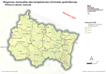 Vignette Image 1 : Moyenne mensuelle des températures minimales quotidiennes en décembre 2024 dans le Grand Est de -6°C (aux pieds des Vosges lorraines) à -4 voir -2°C dans le restant de la Région.