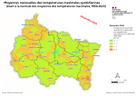 Vignette Image 1 : Les températures moyennes des maximas quotidiens de décembre 2024 dans le Grand Est sont proches des températures équivalentes de la Normales (+ ou - 1 °C). Dans les Ardennes, la Marne, les vallées lorraines et les plaines alsaciennes elles les dépassent en moyenne de +3°C.