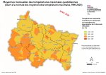 Vignette Image 8 : Moyenne mensuelle des maximas quotidiens (&eacute;cart &agrave; la Normale, 1991-1923) - avril 2026