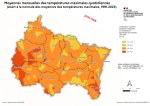 Vignette Image 6 : Moyenne mensuelle des maximas quotidiens (&eacute;cart &agrave; la Normale, 1991-1923) - juin 2026