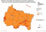 Vignette Image 7 : Moyenne mensuelle des maximas quotidiens (&eacute;cart &agrave; la Normale, 1991-1923) - juillet 2026
