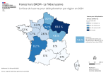 Vignette Image 1 : Cartes surfaces de luzerne pour d&eacute;shydratation par r&eacute;gion