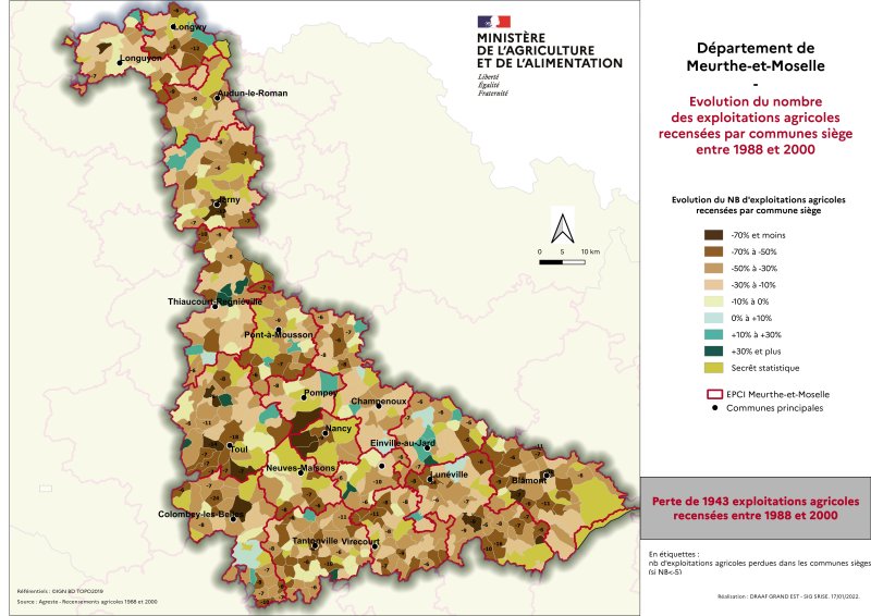 Image 1 : Carte_D54_RA1988-2000_EVOLUTION_nb-expl
