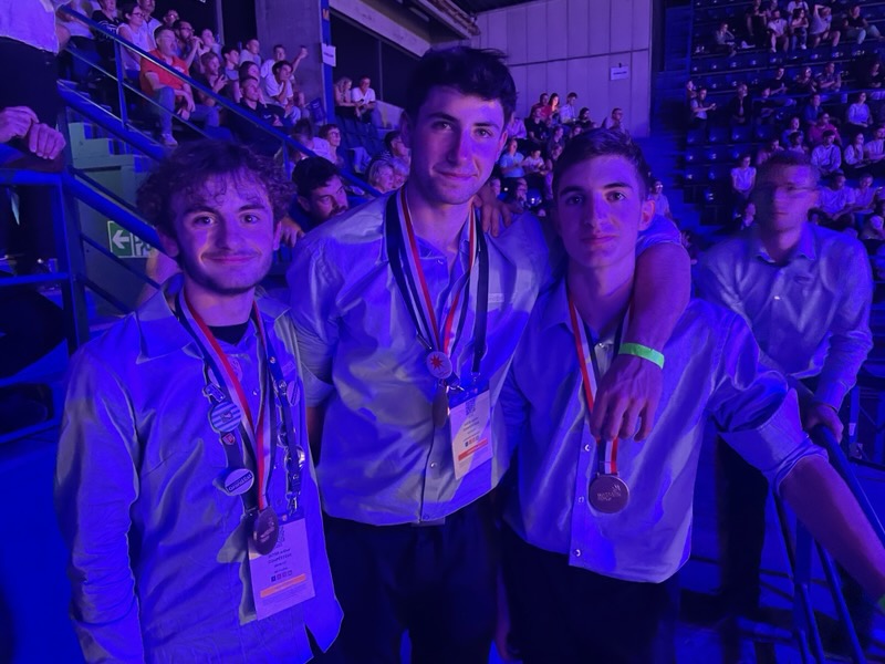 Image 3 : Worldskills 2025 - Arthur, Corentin et Justin